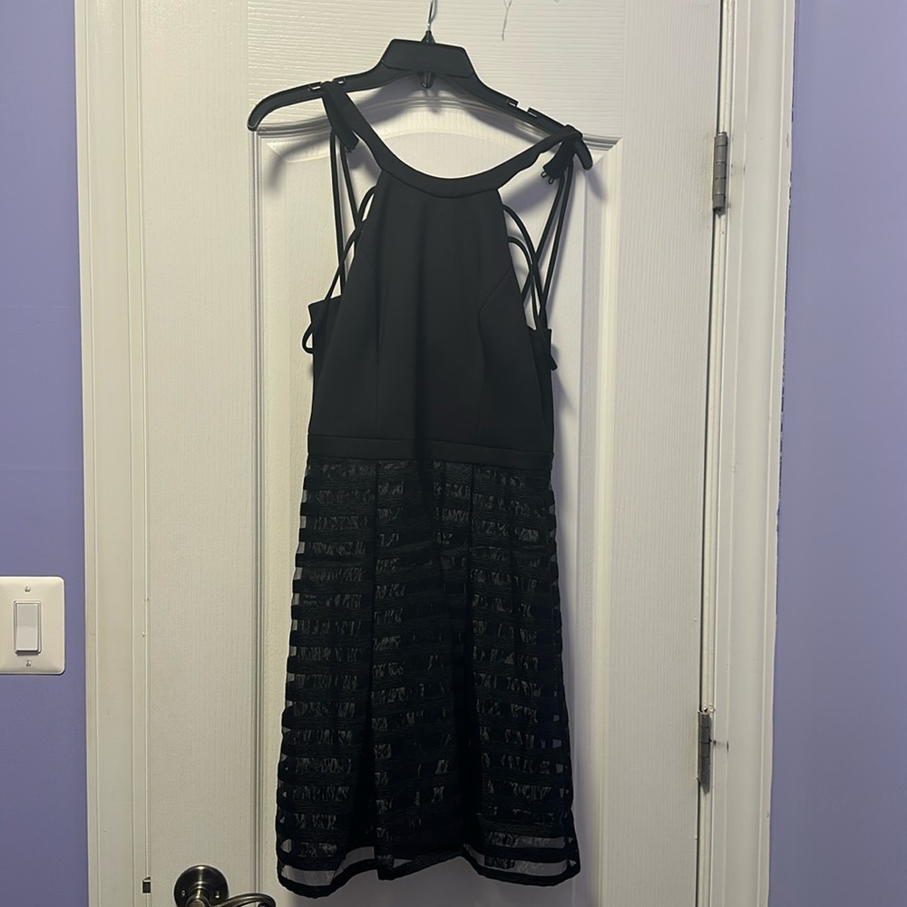 Little black dress. Great for homecoming or any other occasion event